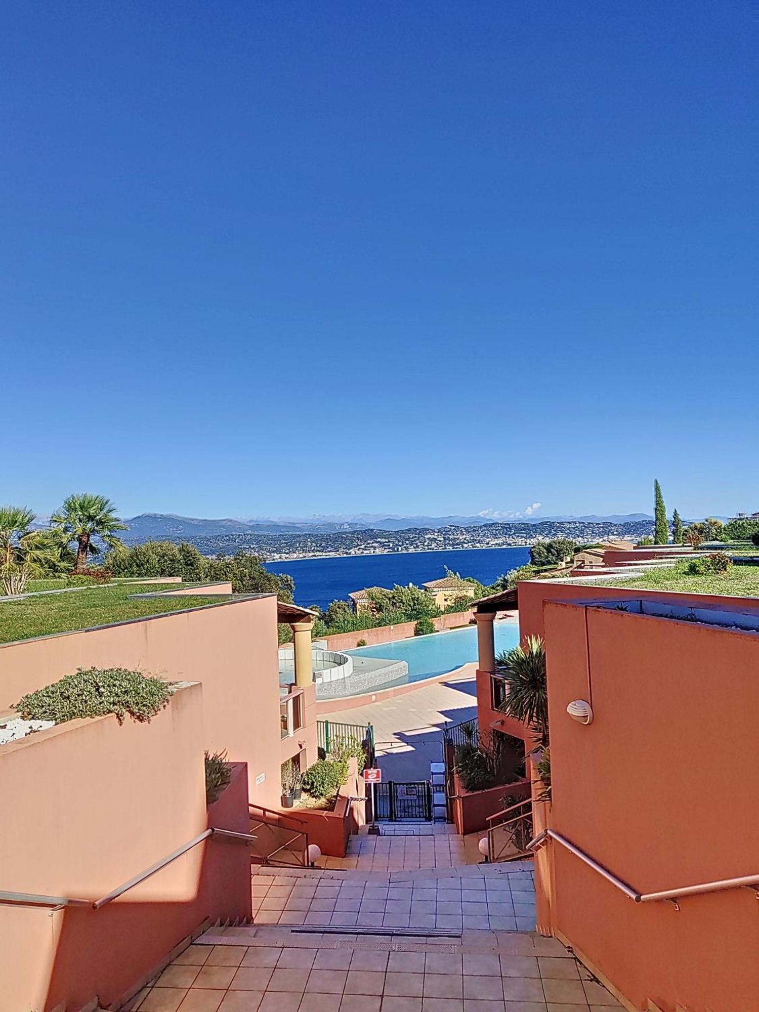Vue Mer, Piscine, Free Parking Daire Théoule-sur-Mer Dış mekan fotoğraf