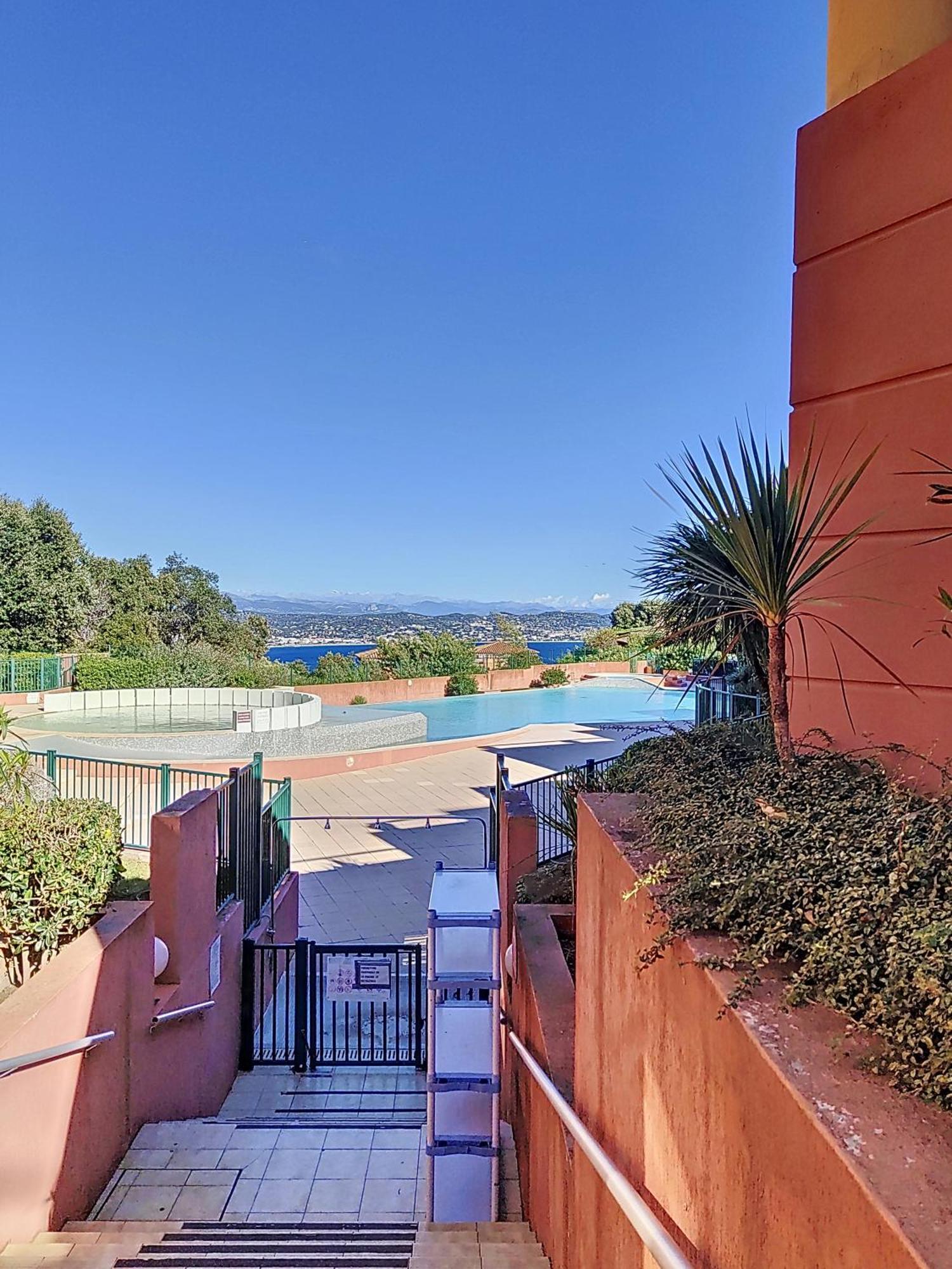 Vue Mer, Piscine, Free Parking Daire Théoule-sur-Mer Dış mekan fotoğraf