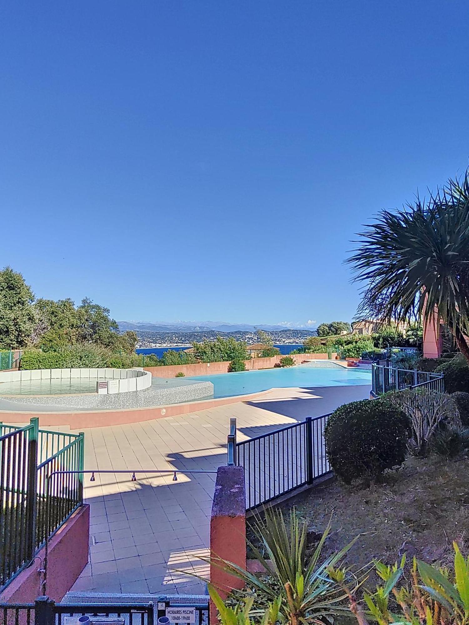 Vue Mer, Piscine, Free Parking Daire Théoule-sur-Mer Dış mekan fotoğraf