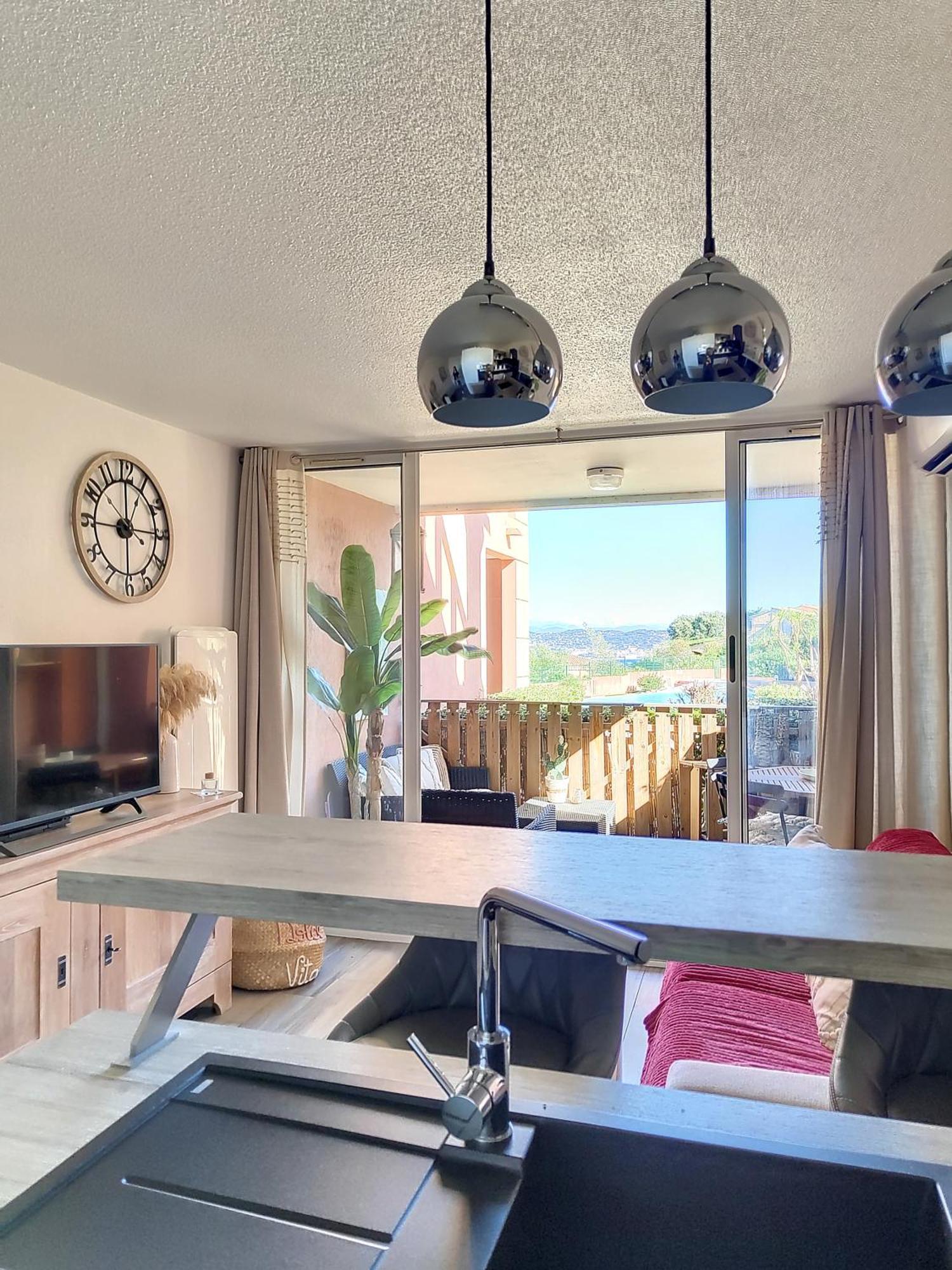 Vue Mer, Piscine, Free Parking Daire Théoule-sur-Mer Dış mekan fotoğraf